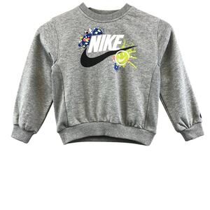 New Nike Kids' Sportswear Club Specialty Fleece Crewneck‎ Sweatshirt 5-6 years